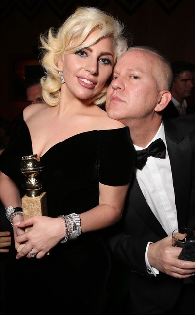 Lady Gaga, Ryan Murphy, Golden Globe After Party